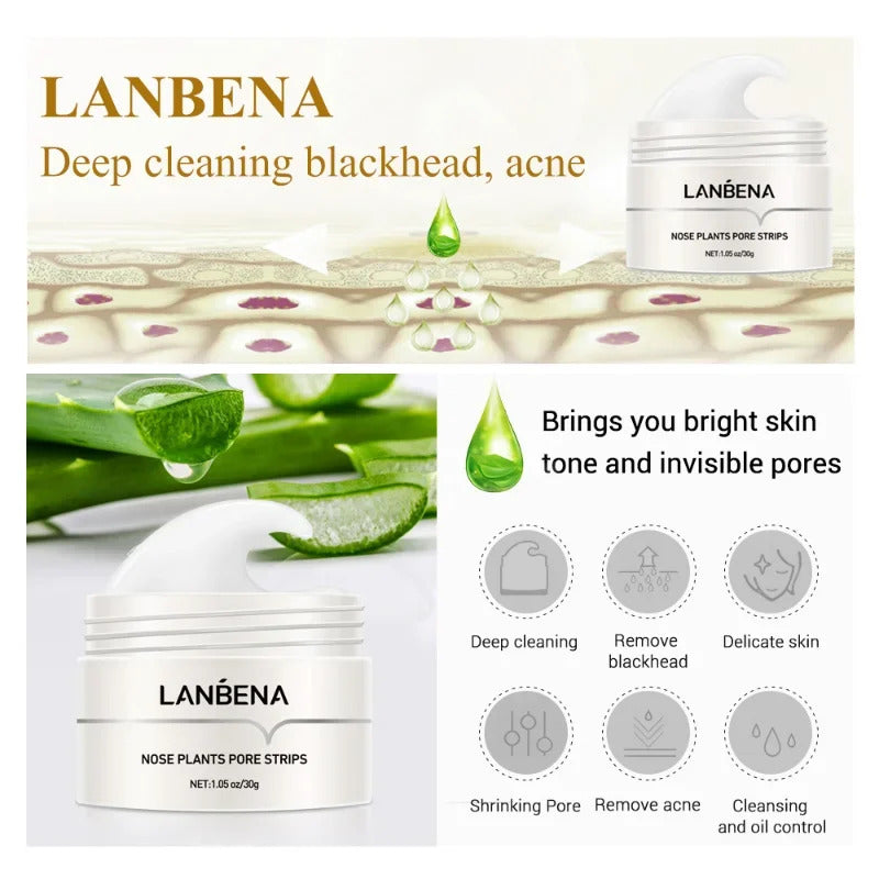 Blackhead Remover Cream & Pore Strips