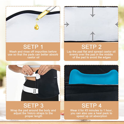 Castor Oil Body Wrap