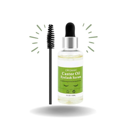 Organic Castor Oil Eyebrow/Eyelash Serum