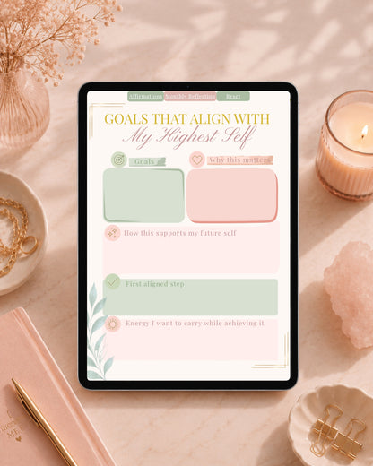 Daily Affirmations Digital Journal