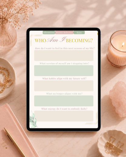 Daily Affirmations Digital Journal