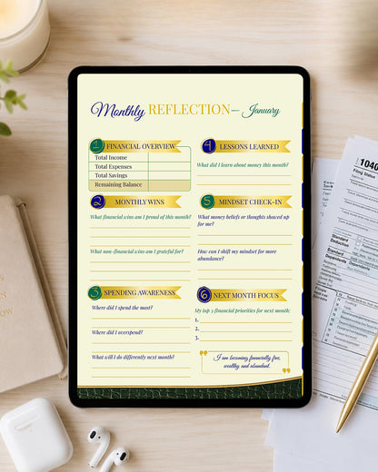 Money Mindset Digital Journal