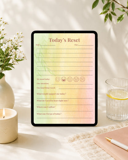 The Daily Reset Digital Journal