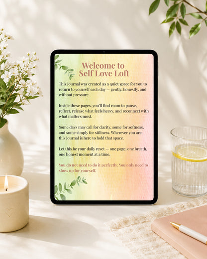 The Daily Reset Digital Journal