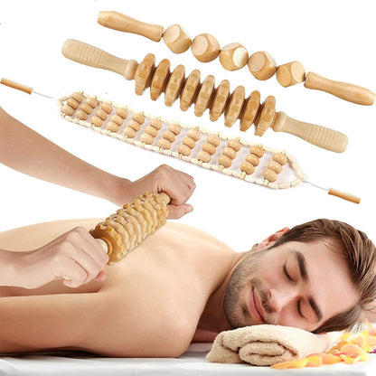 Lymphatic Drainage Wooden Tools