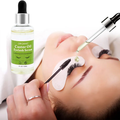 Organic Castor Oil Eyebrow/Eyelash Serum