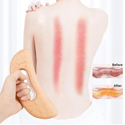 Wooden Body Gua Sha Massager