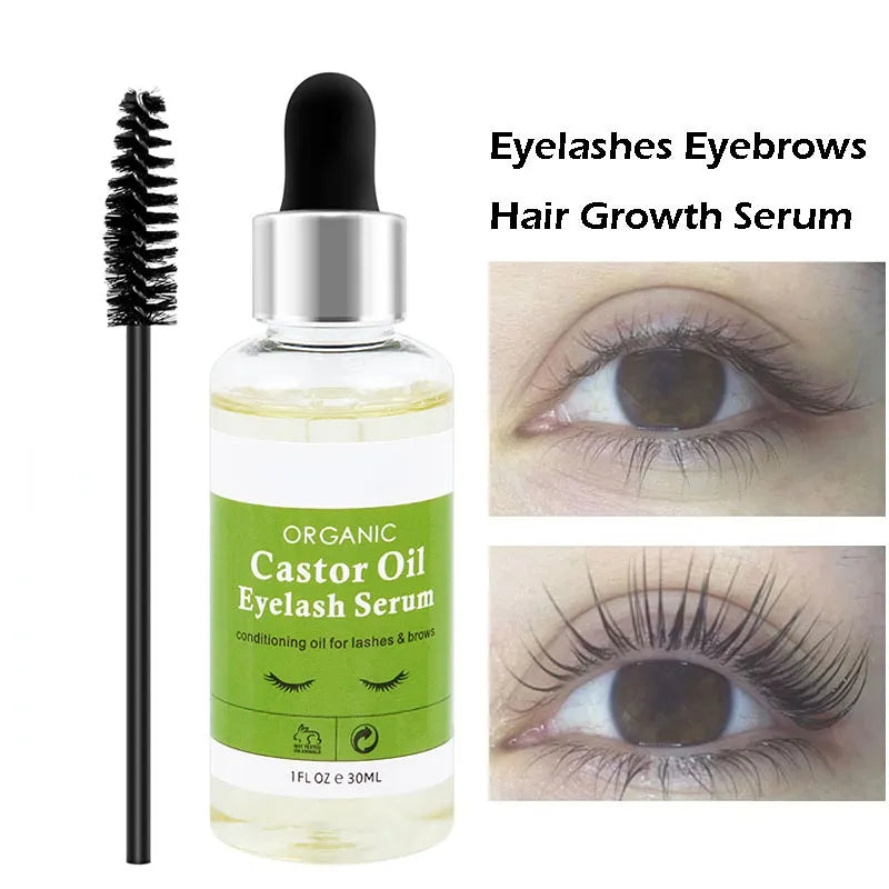 Organic Castor Oil Eyebrow/Eyelash Serum