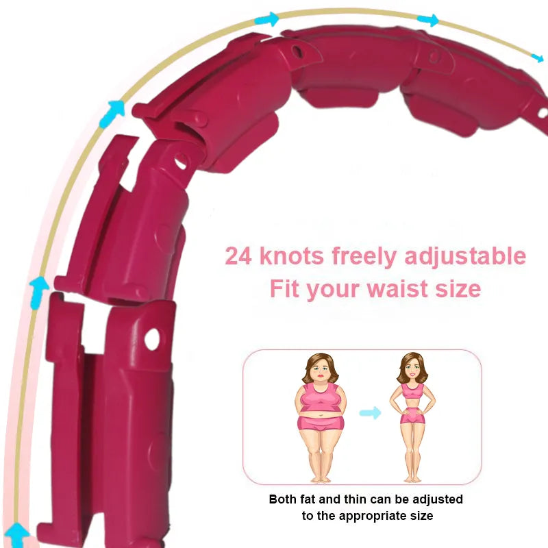 Adjustable Sport Hoops Abdominal Waist Exercise