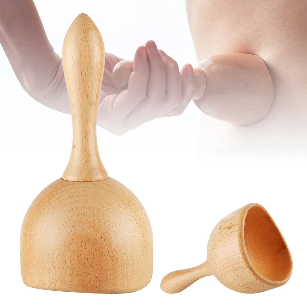 Wooden Lymphatic Drainage Body Sculpture Set