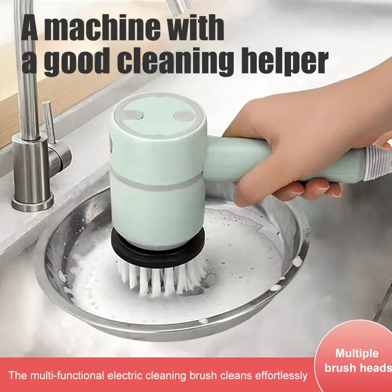 Multi-functional Electronic Dish Cleaning Gun