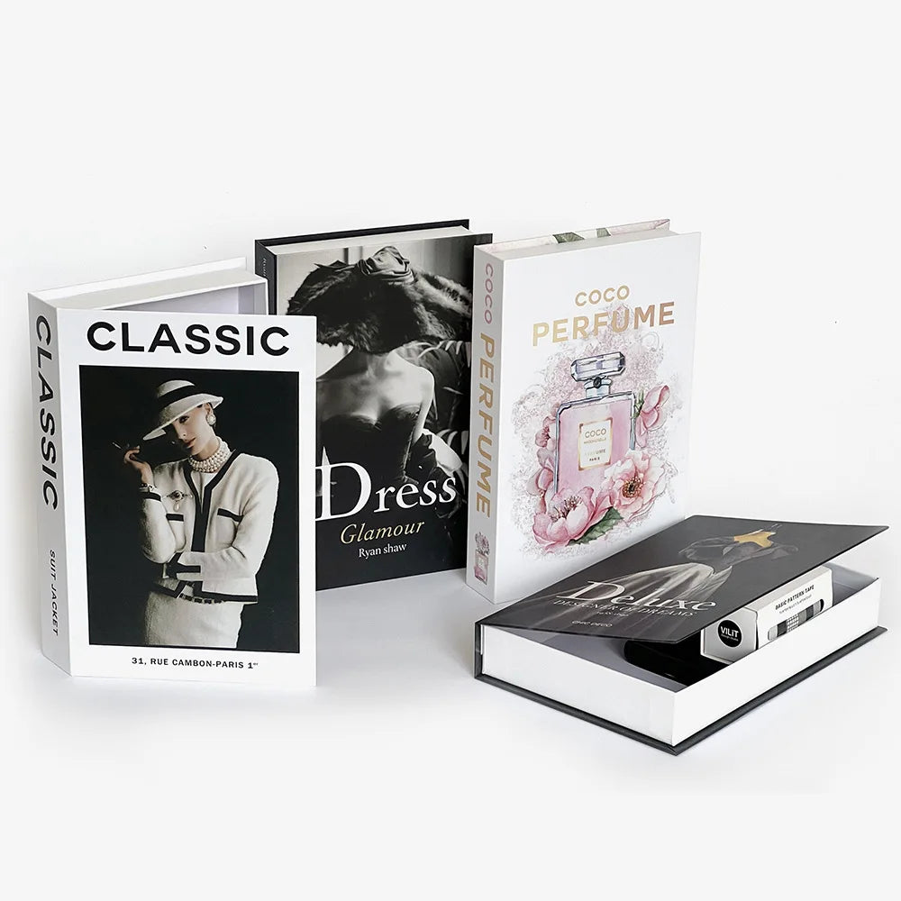 Luxury Aesthetic Fake Books For Home Decor/Storage