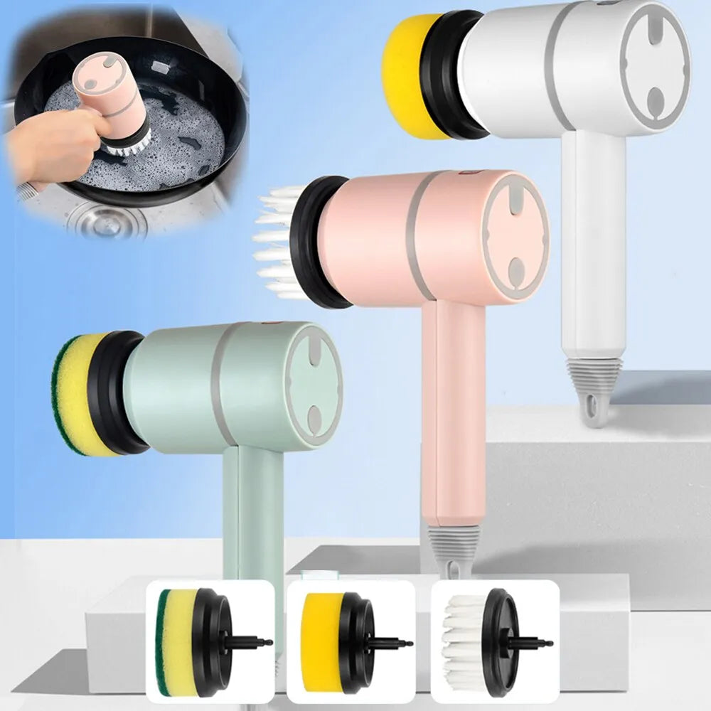 Multi-functional Electronic Dish Cleaning Gun
