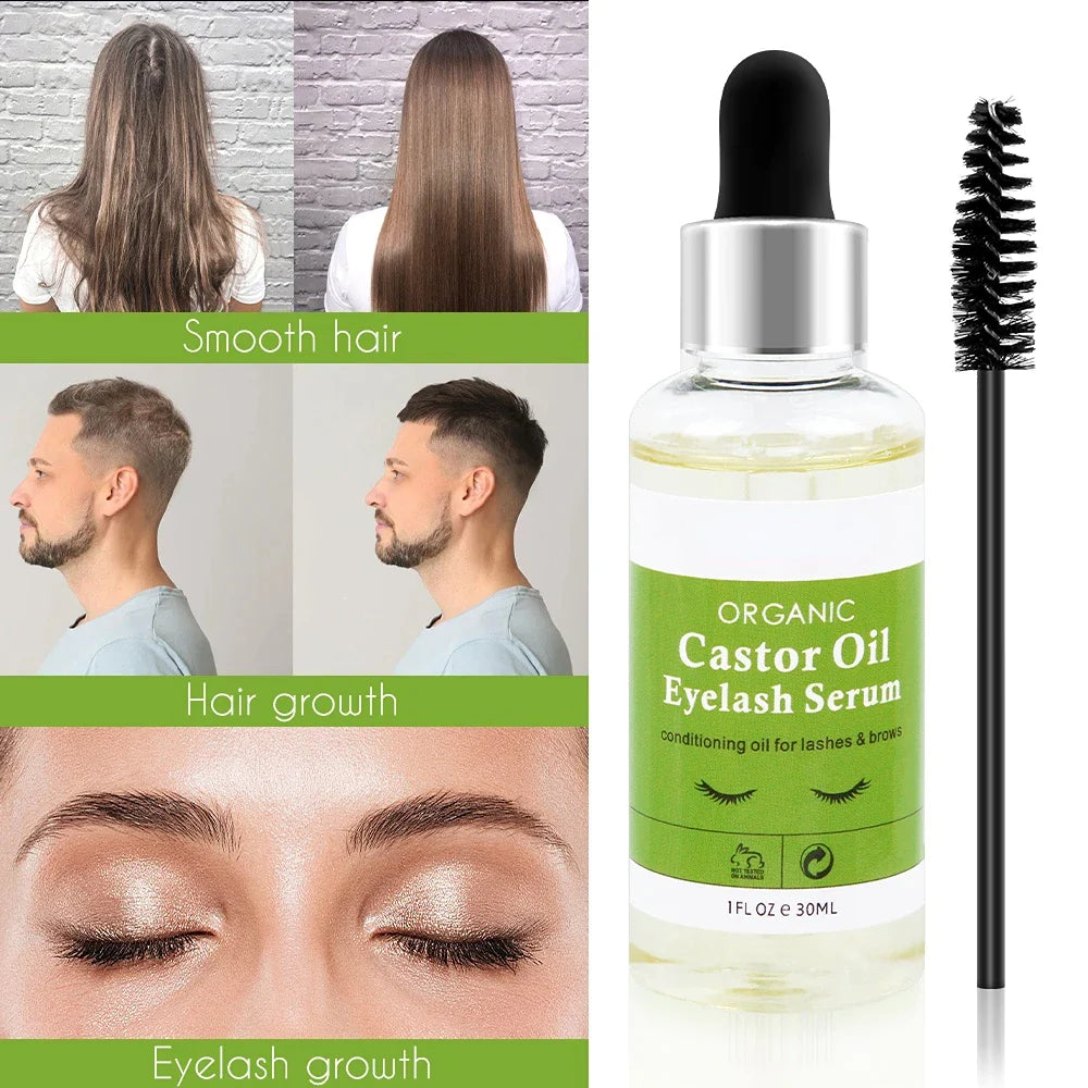 Organic Castor Oil Eyebrow/Eyelash Serum