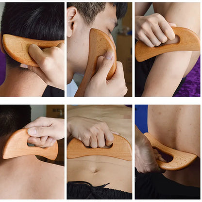 Wooden Body Gua Sha Massager